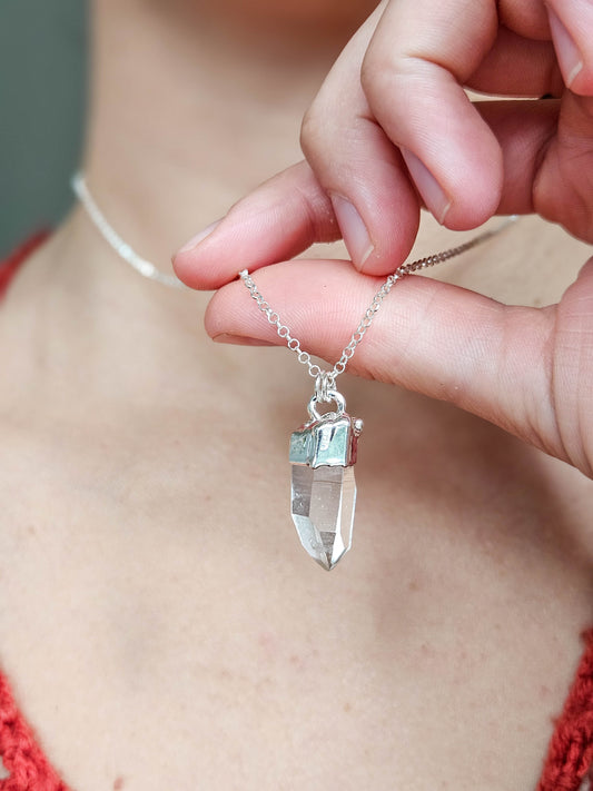 Collier "Eclat de quartz"