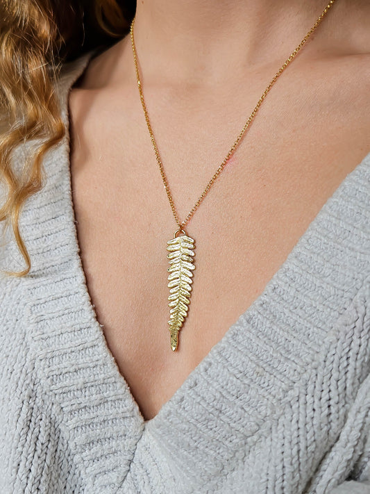 Véritable fougère figée