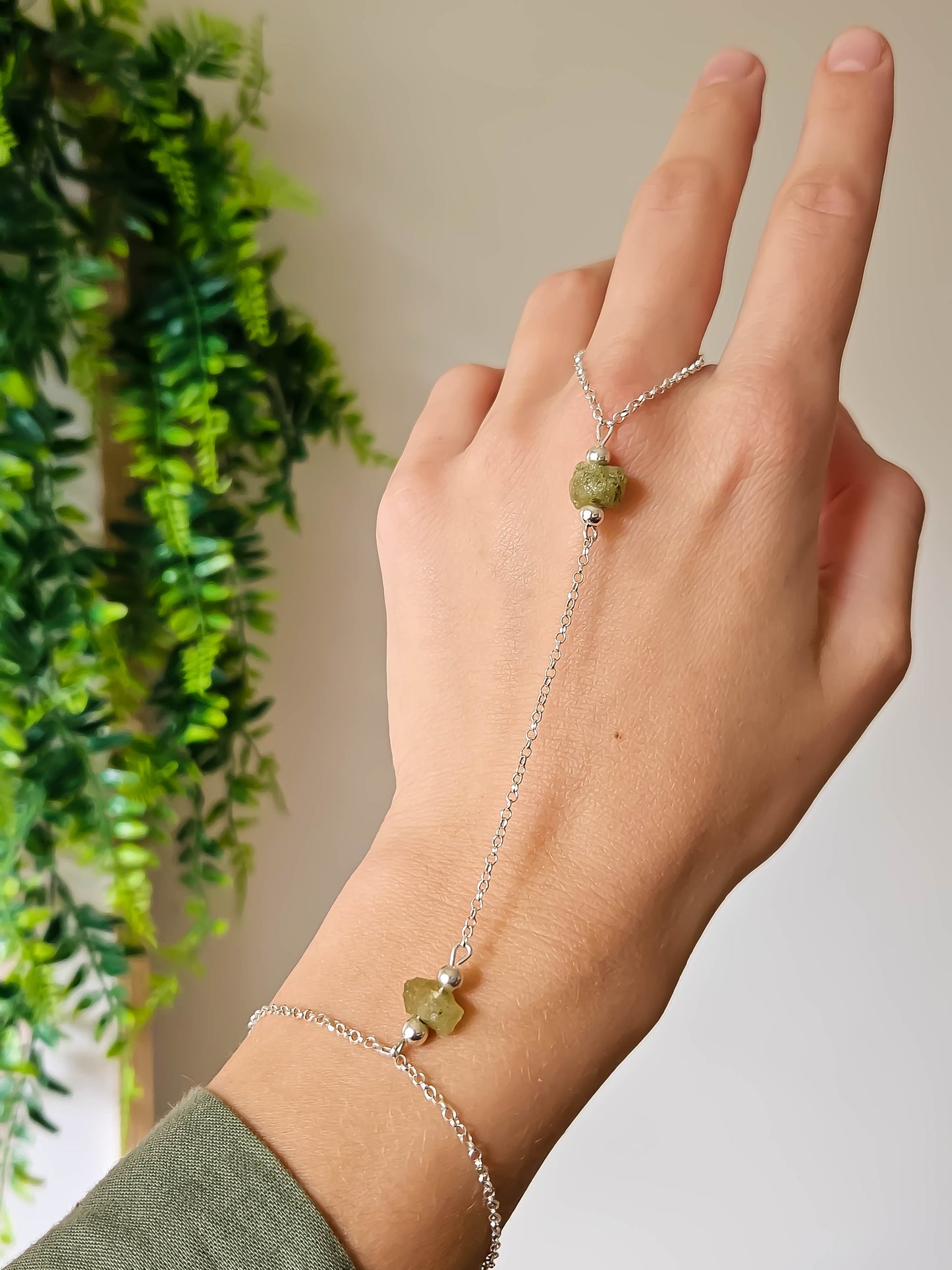 Bijou de main, argent 925