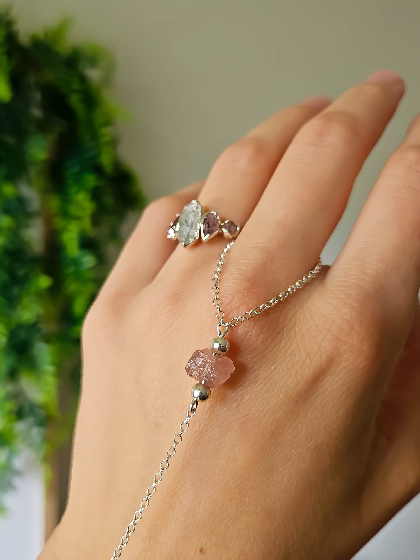 Bijou de main, argent 925