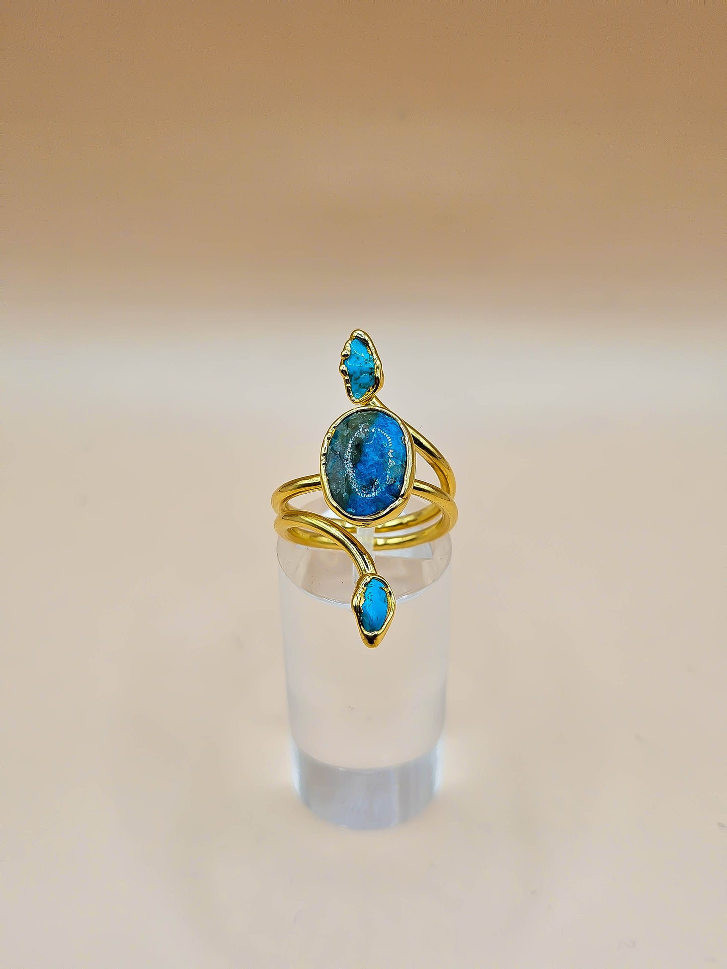 Bague serpent Turquoise
