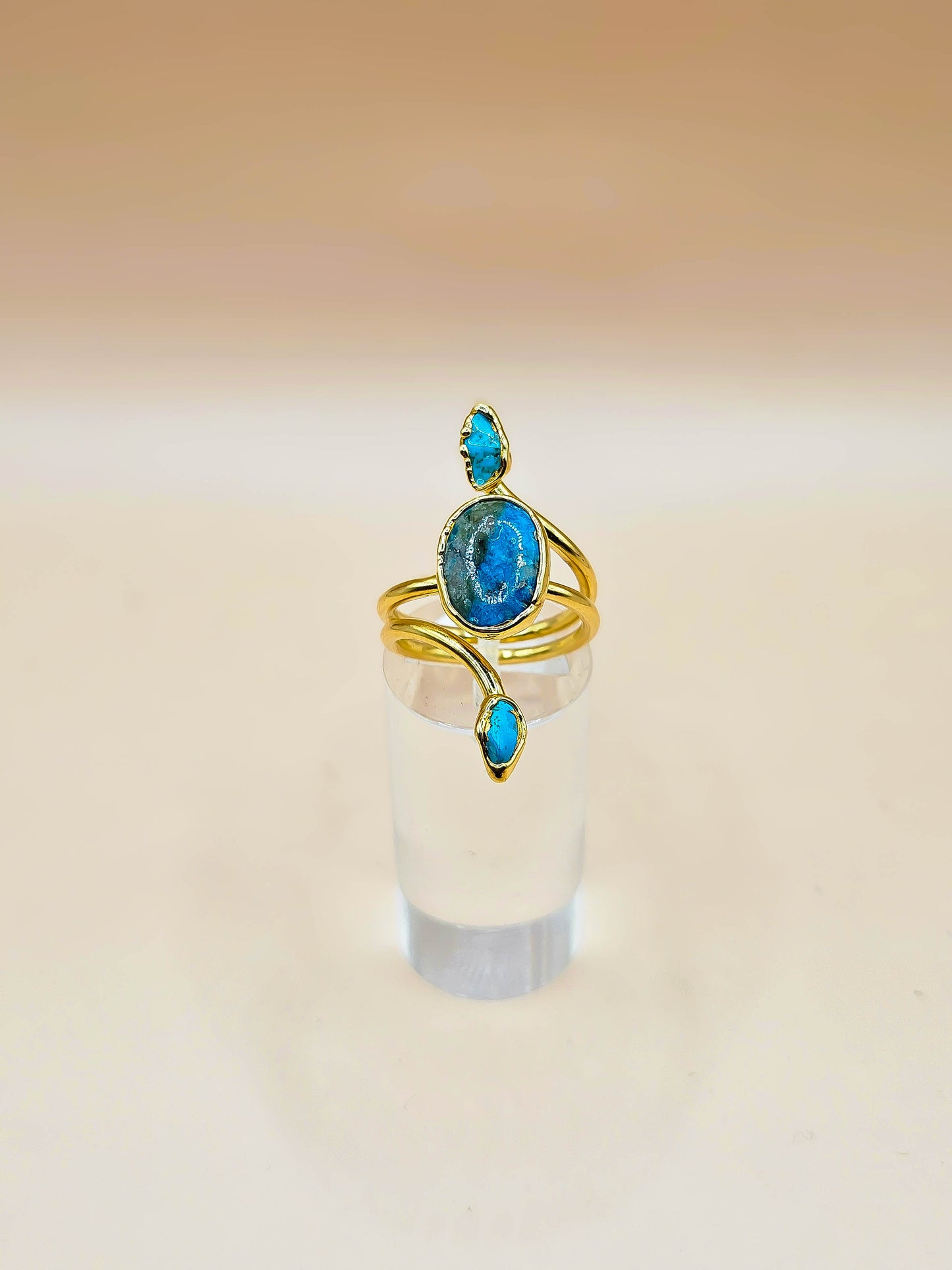 Bague serpent Turquoise