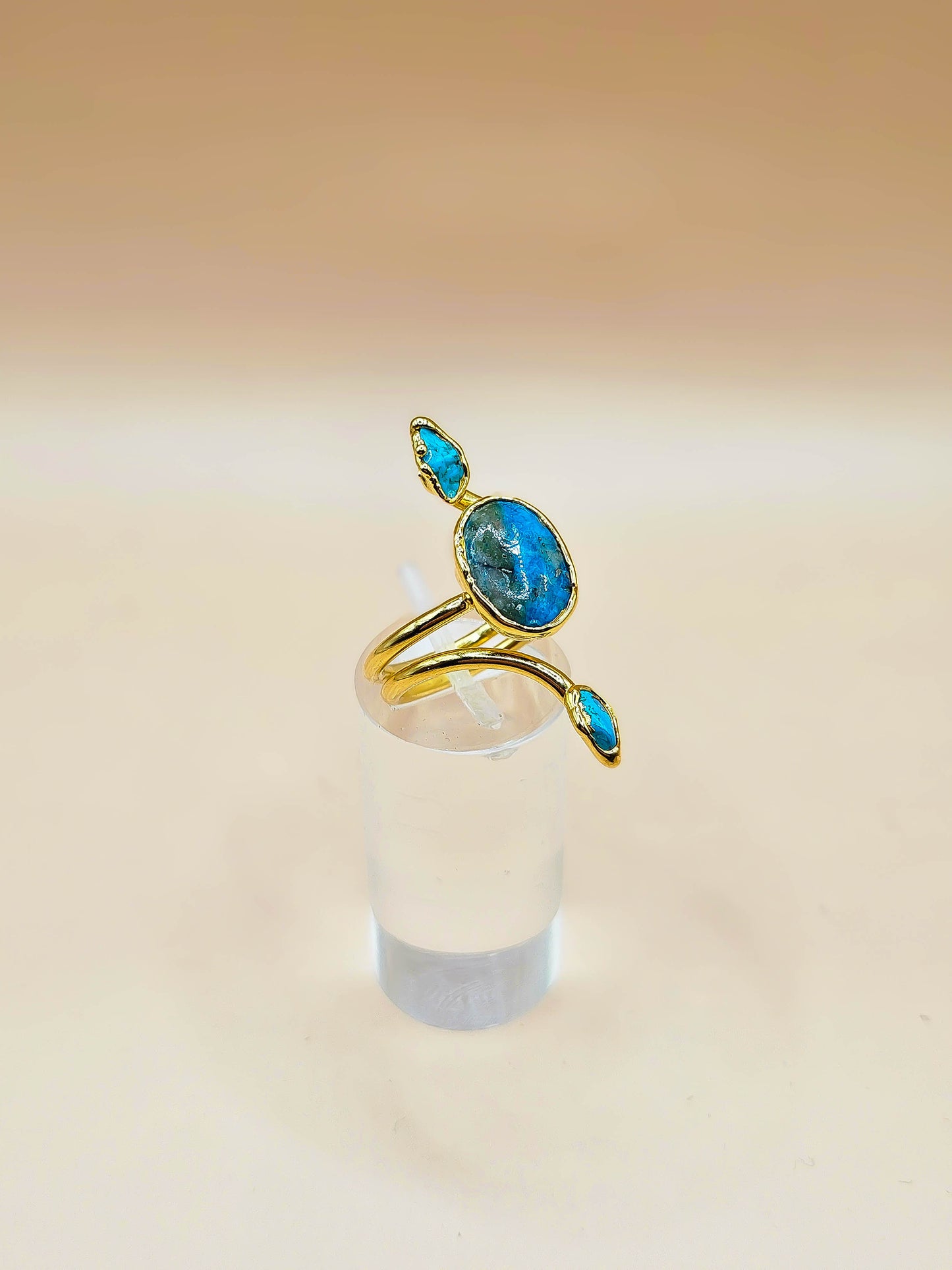 Bague serpent Turquoise