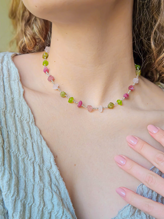 Ras du cou aux 30 perles