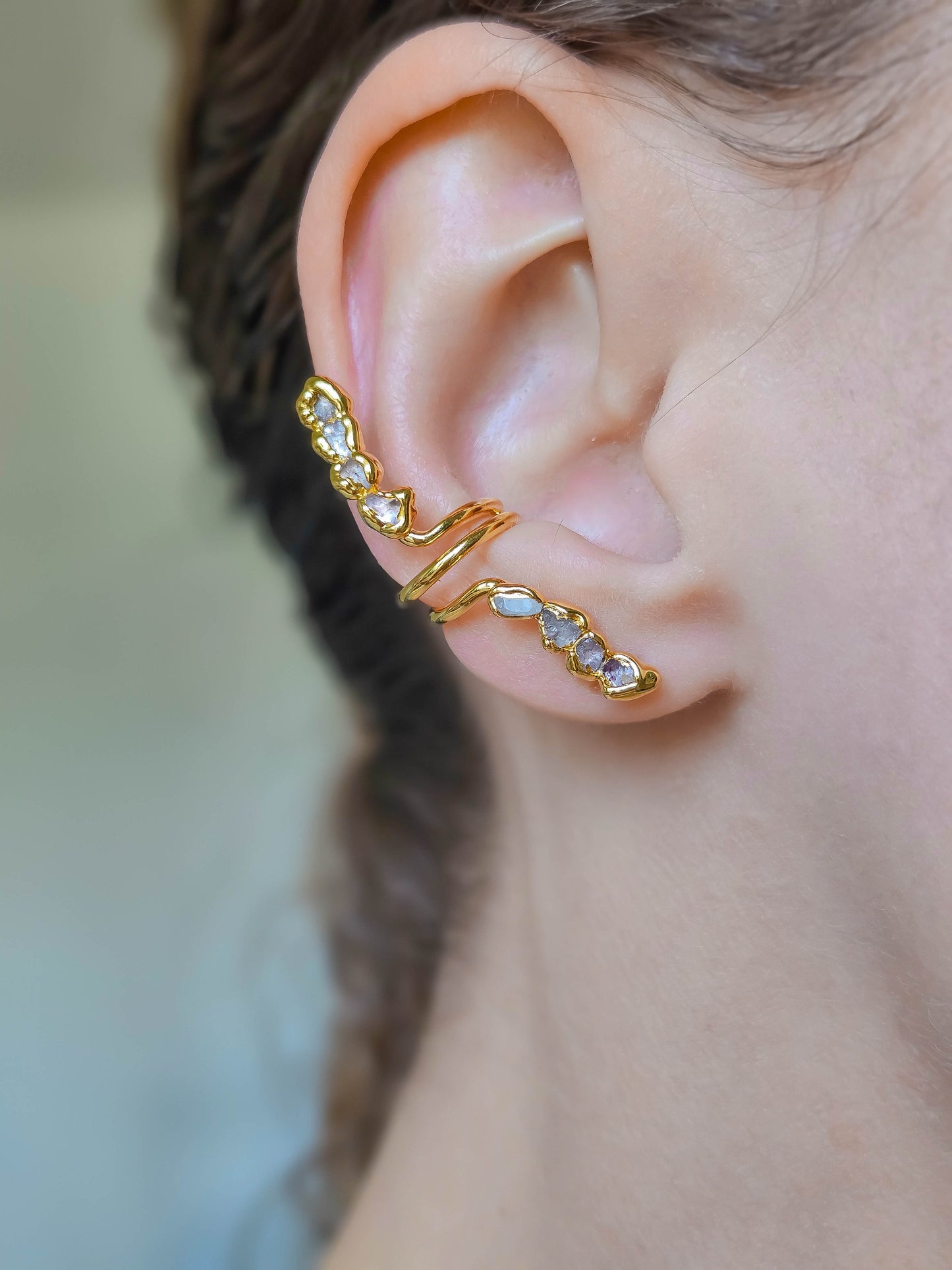 Earcuffs dorés