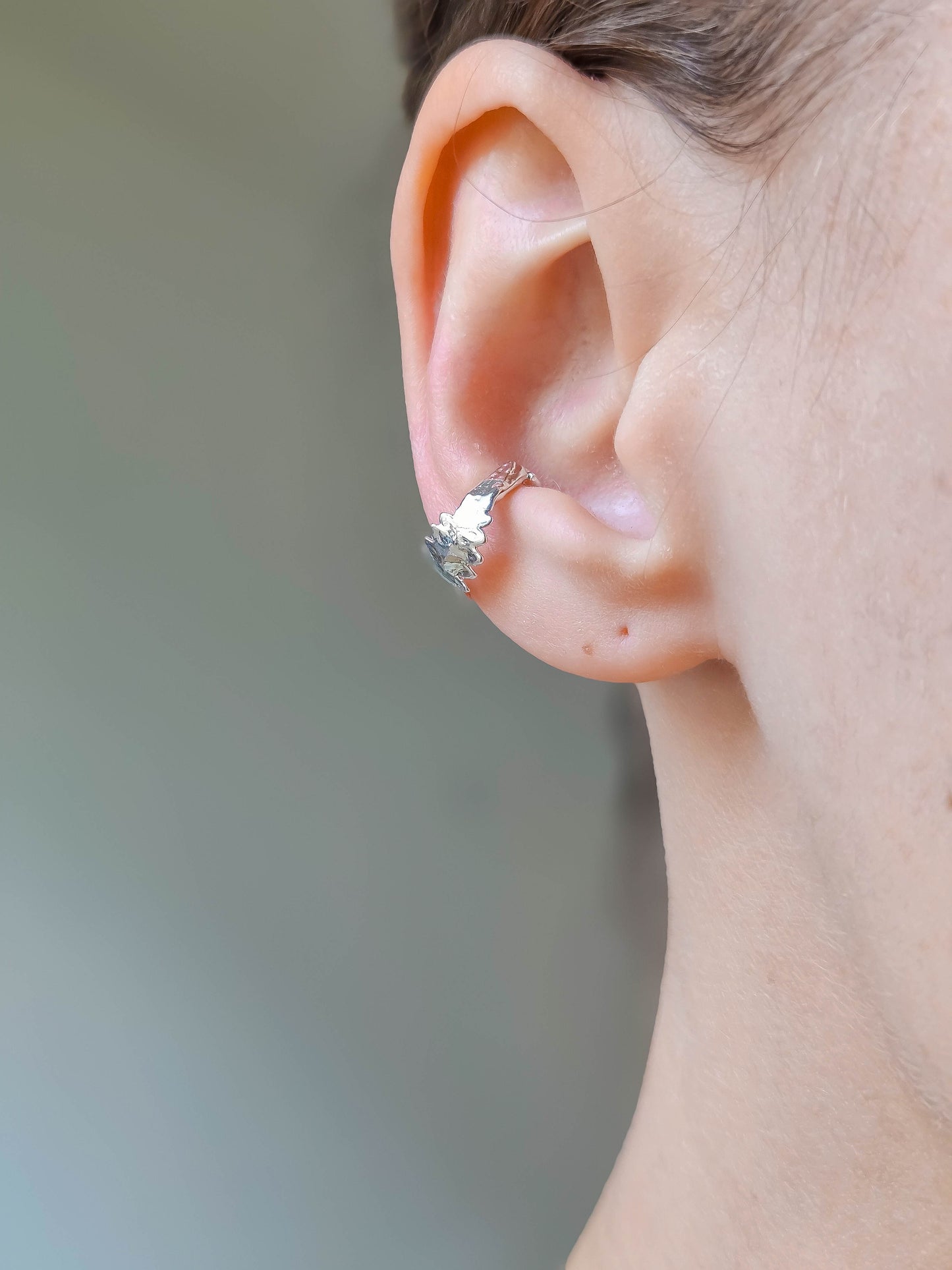 Earcuffs argentés