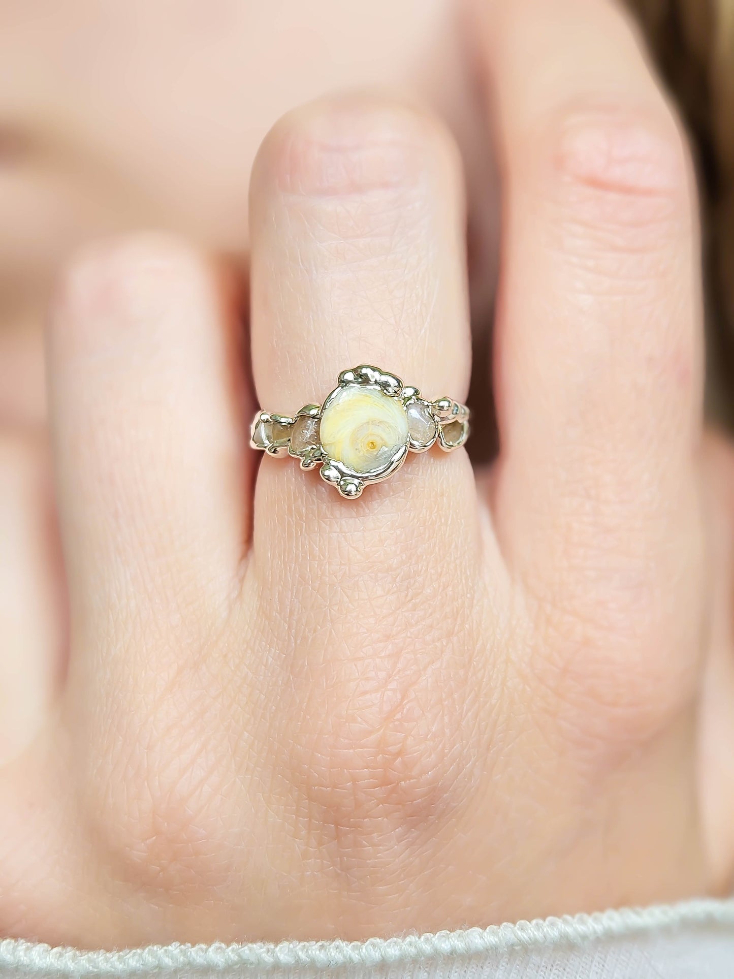 Bague Sainte lucie, argent
