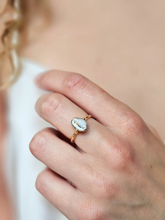 Bague grain de café - Spécial Eté