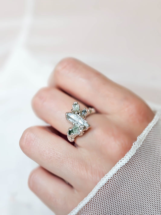 Bague Diadème, Argent