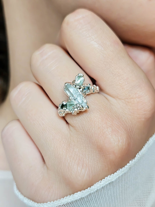 Bague Diadème, Argent