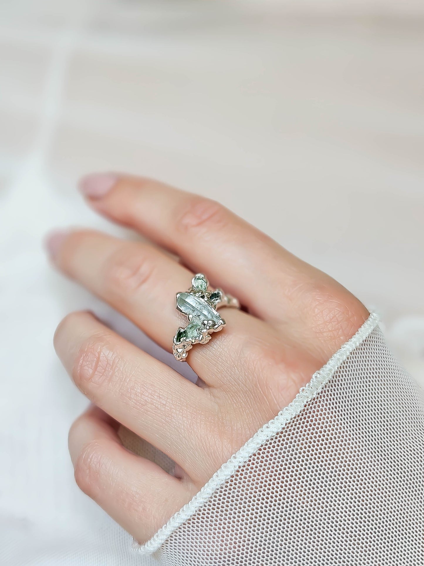 Bague Diadème, Argent