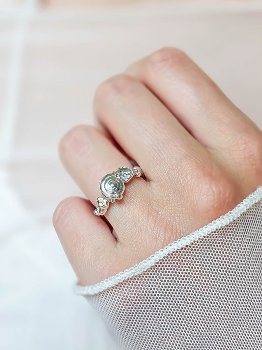 Bague Coquillage, Argent
