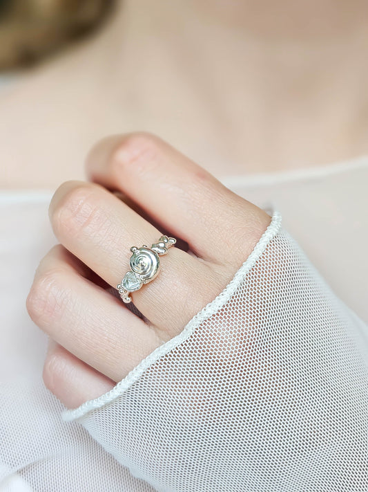 Bague Coquillage, Argent