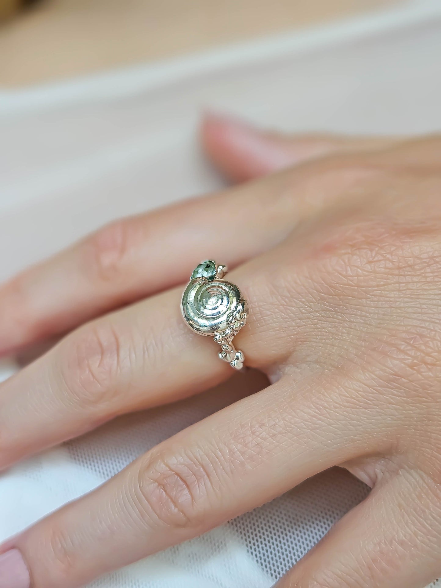 Bague Coquillage, Argent