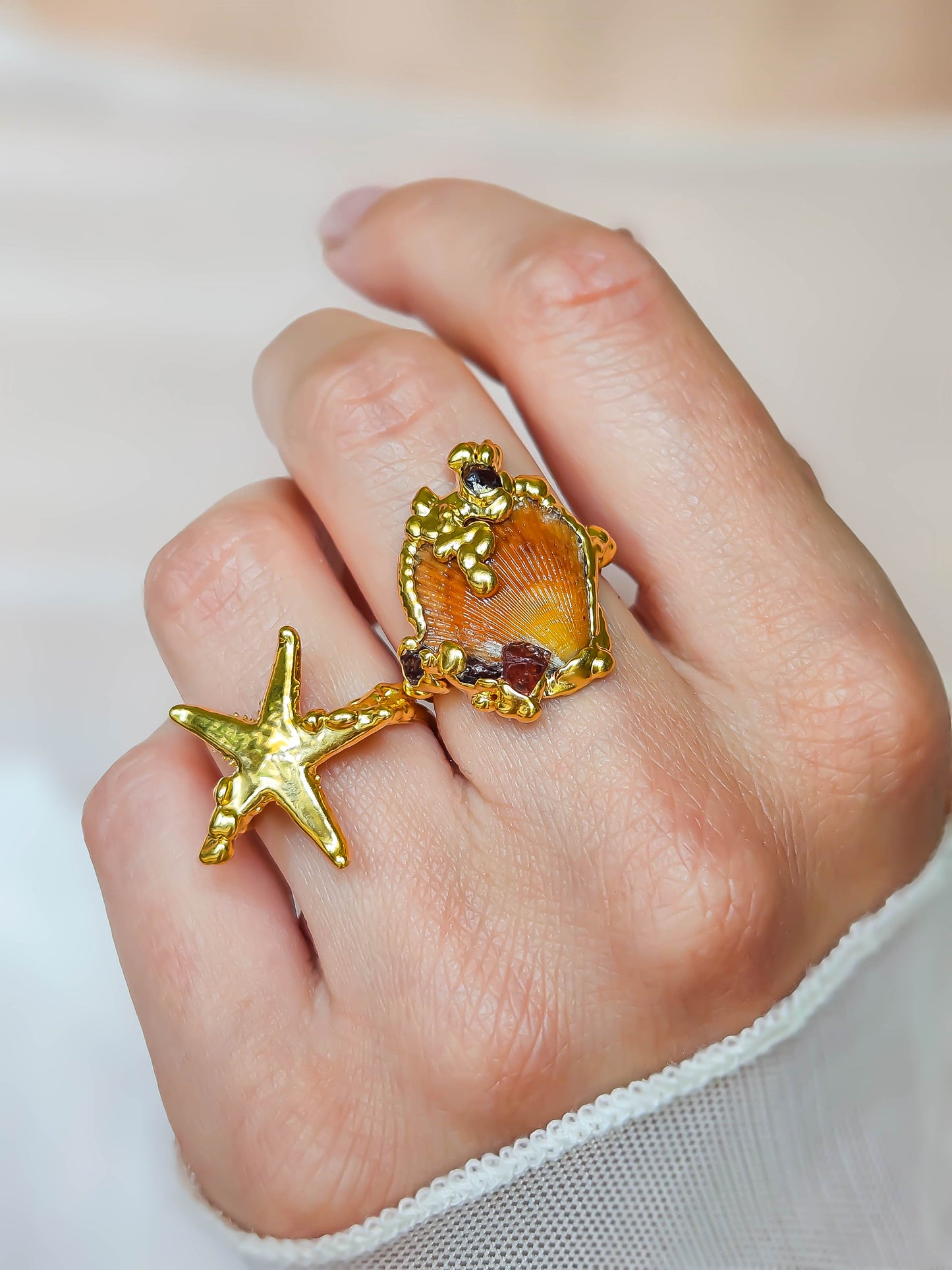 Bague Etoile, Or