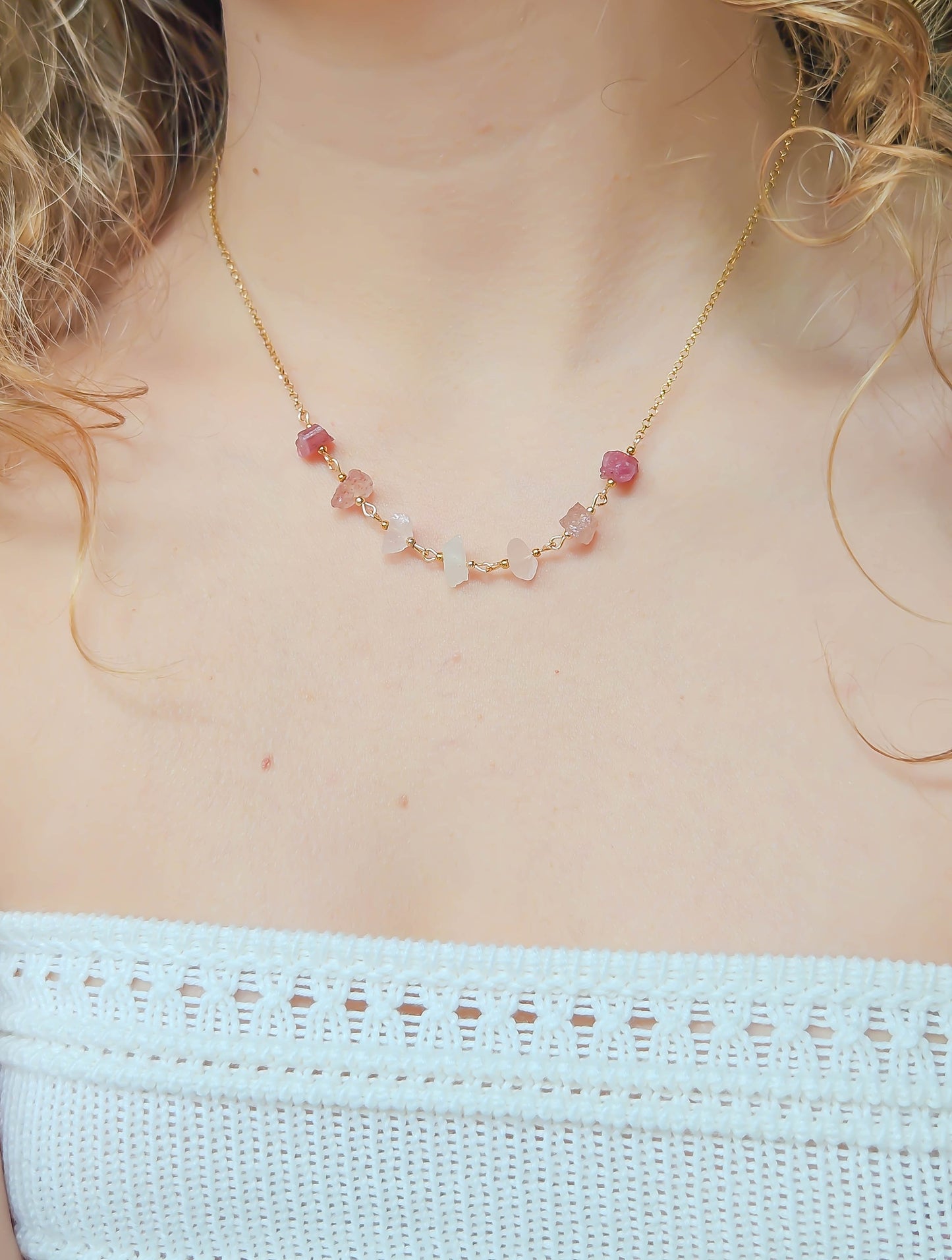 Ras du cou vitaminé, rose