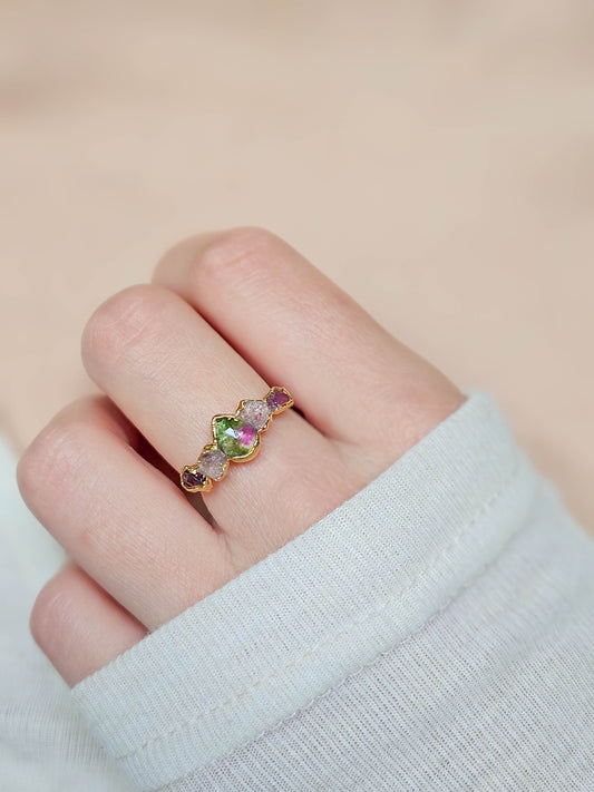 Bague Tourmaline, doré