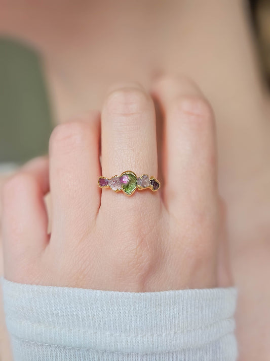 Bague Tourmaline, doré