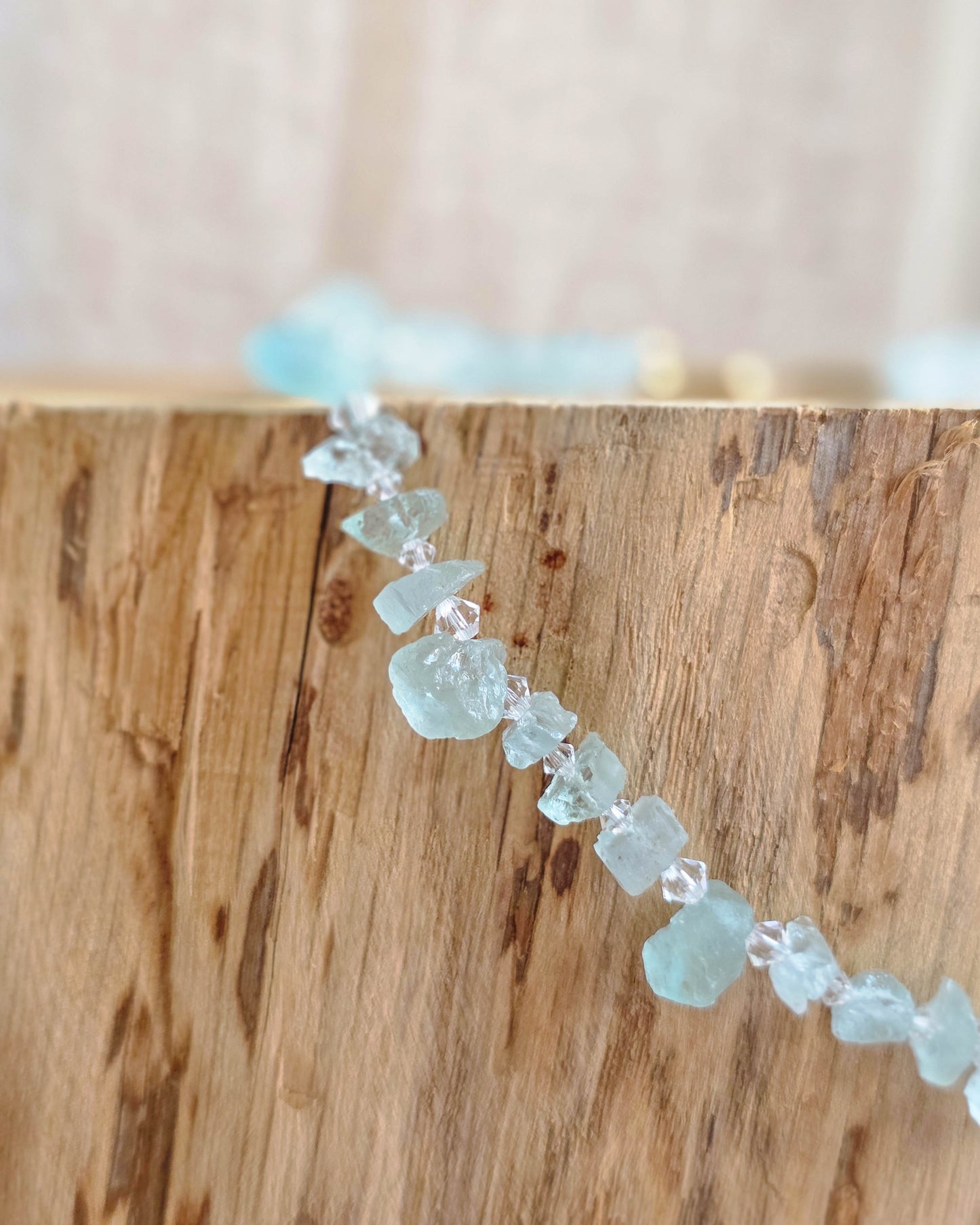 Collier Aigue marine