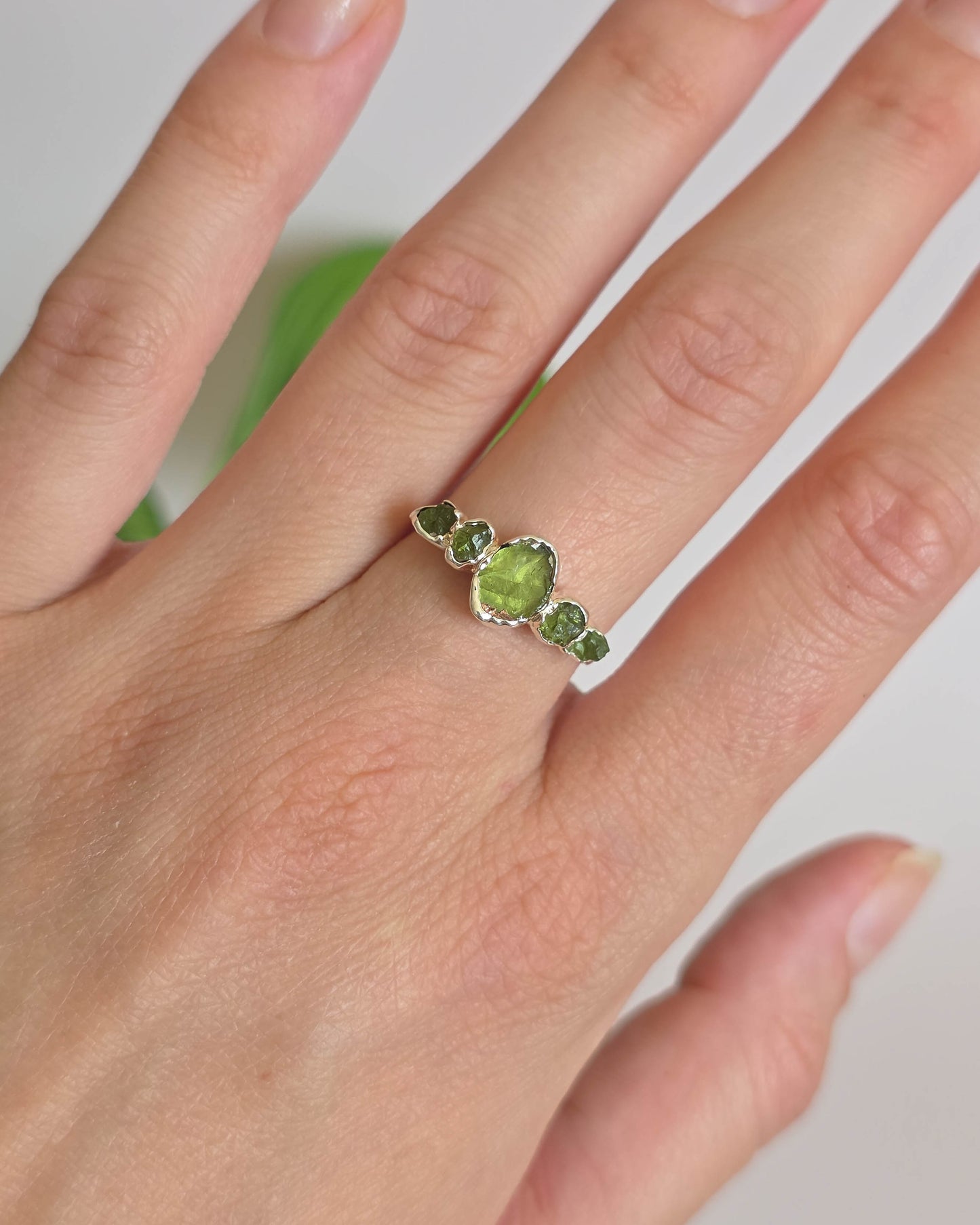 Bague Péridot, T55
