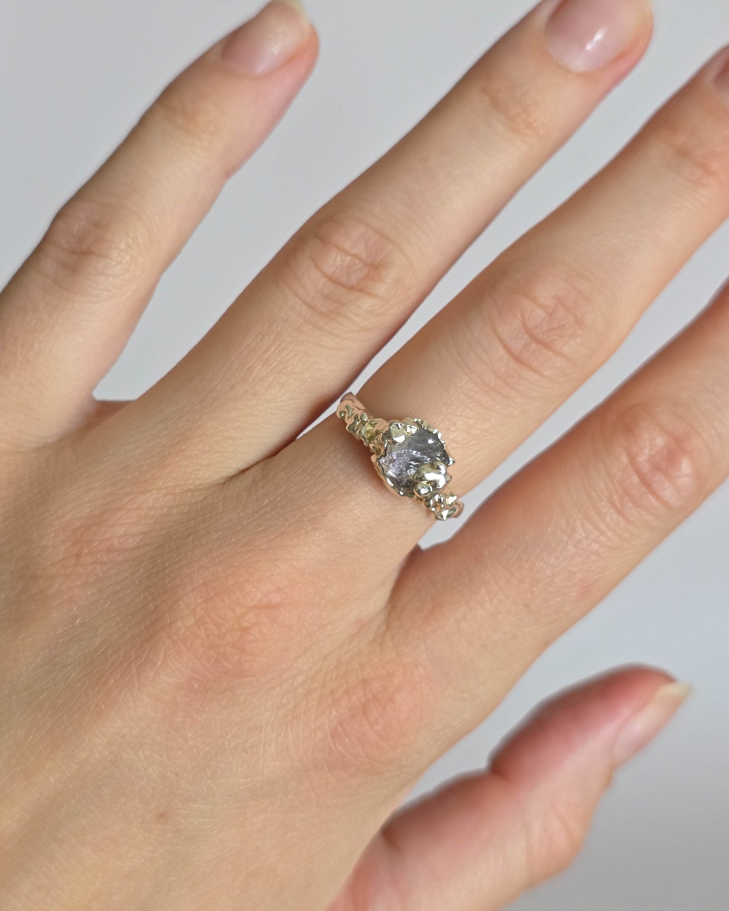 Bague Améthyste réglable T53-55