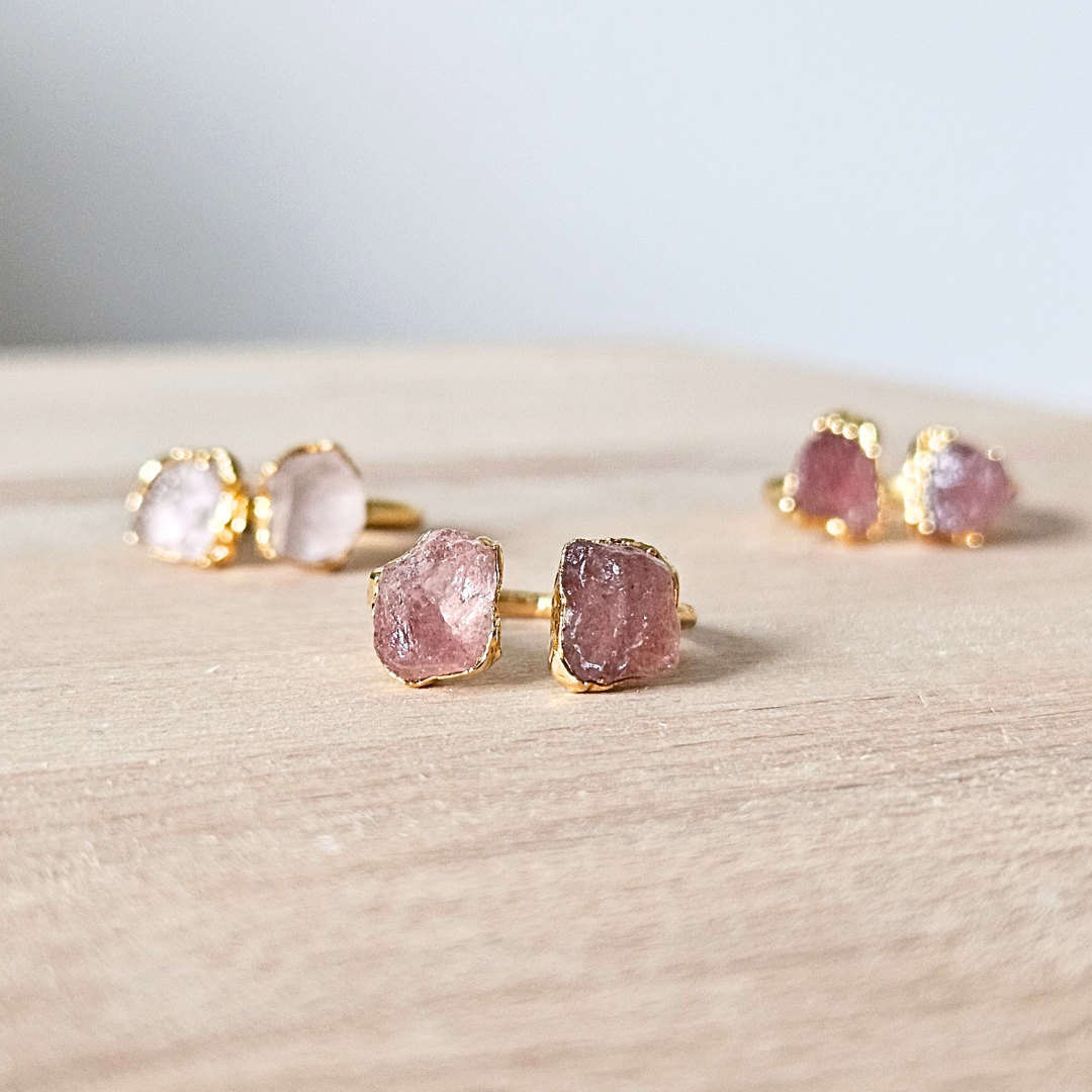 Bague sur mesure Nova avec duo de pierres fines – bijou original