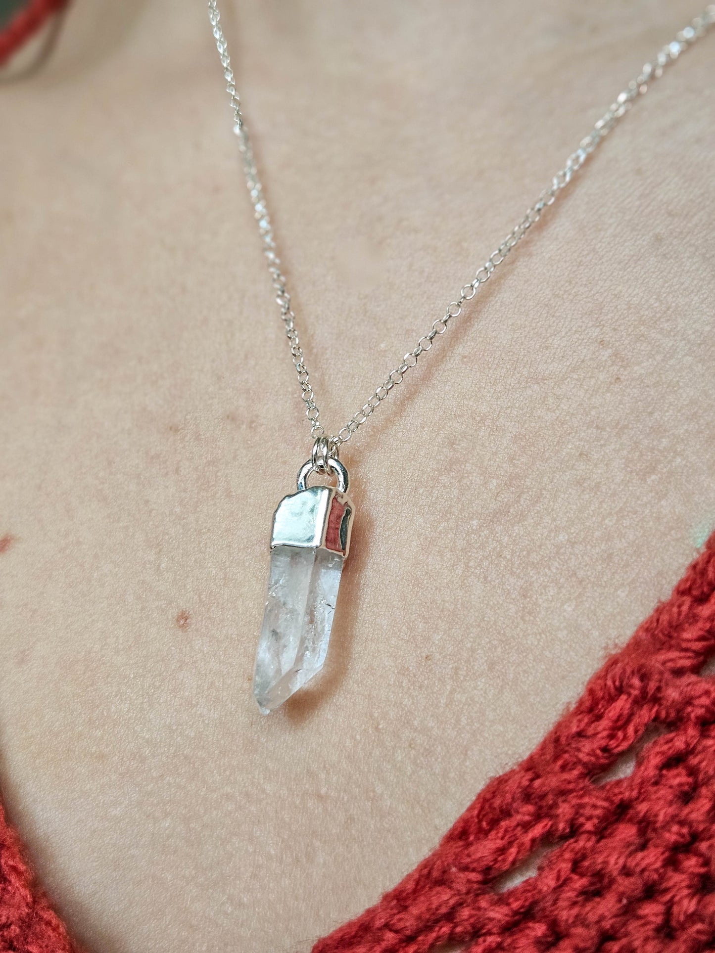 Collier "Eclat de quartz"