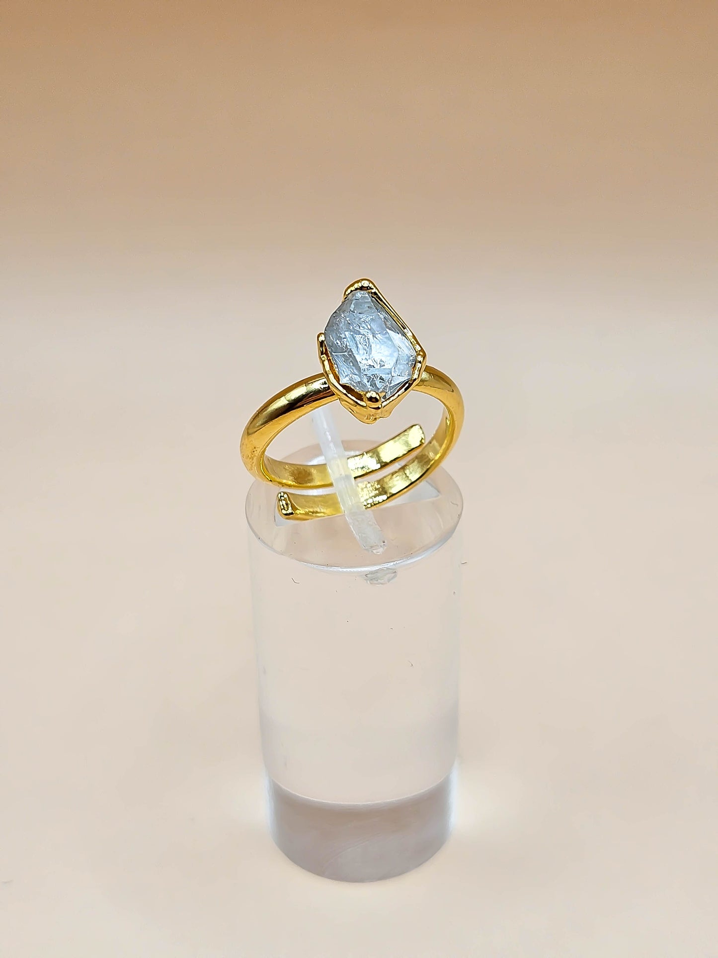 Bague Diamant Herkimer