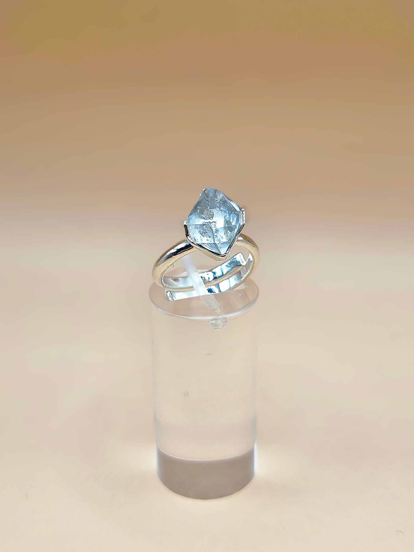 Bague Diamant Herkimer