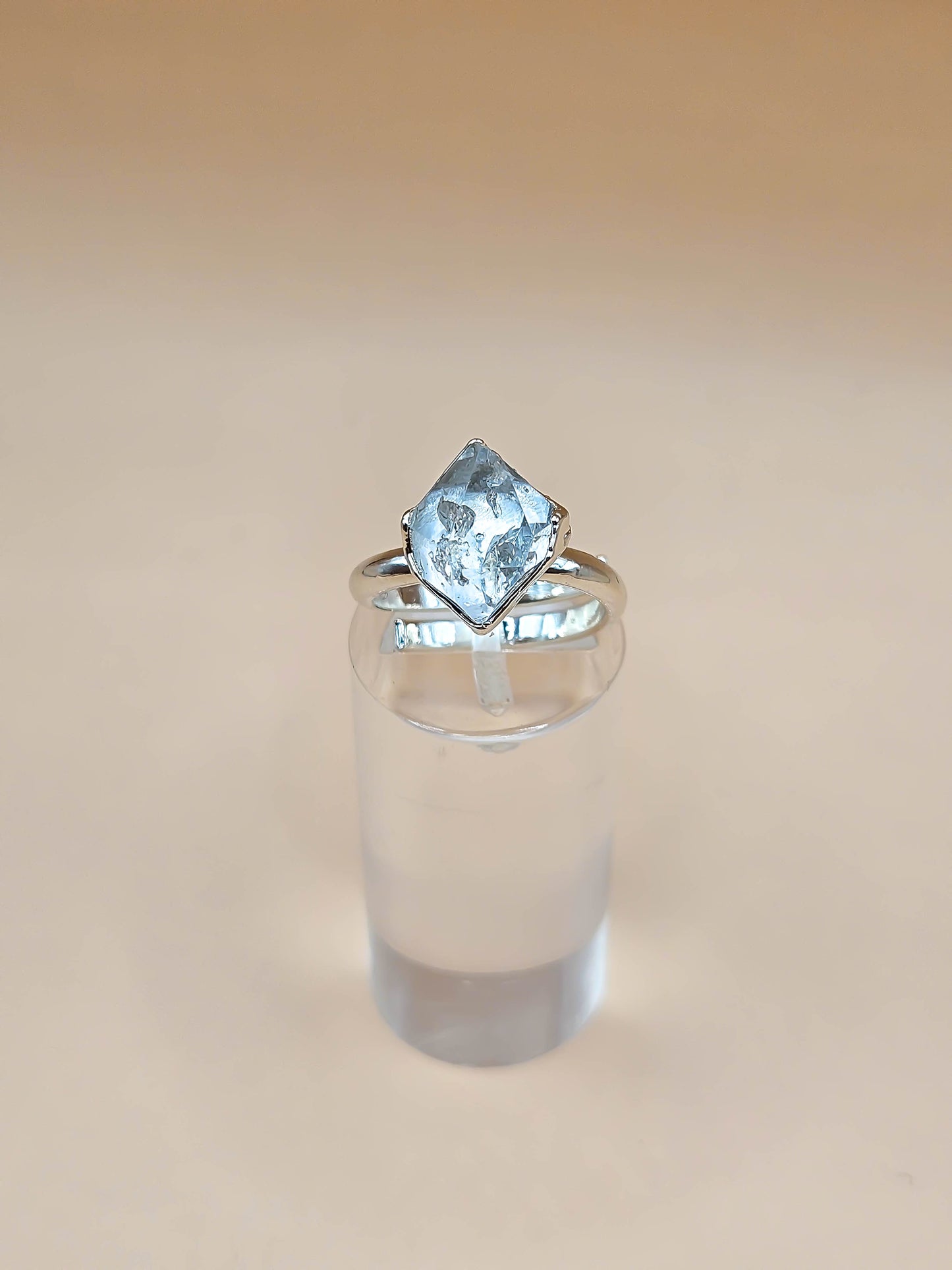 Bague Diamant Herkimer