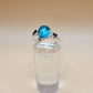 Bague Apatite et Tourmaline rose