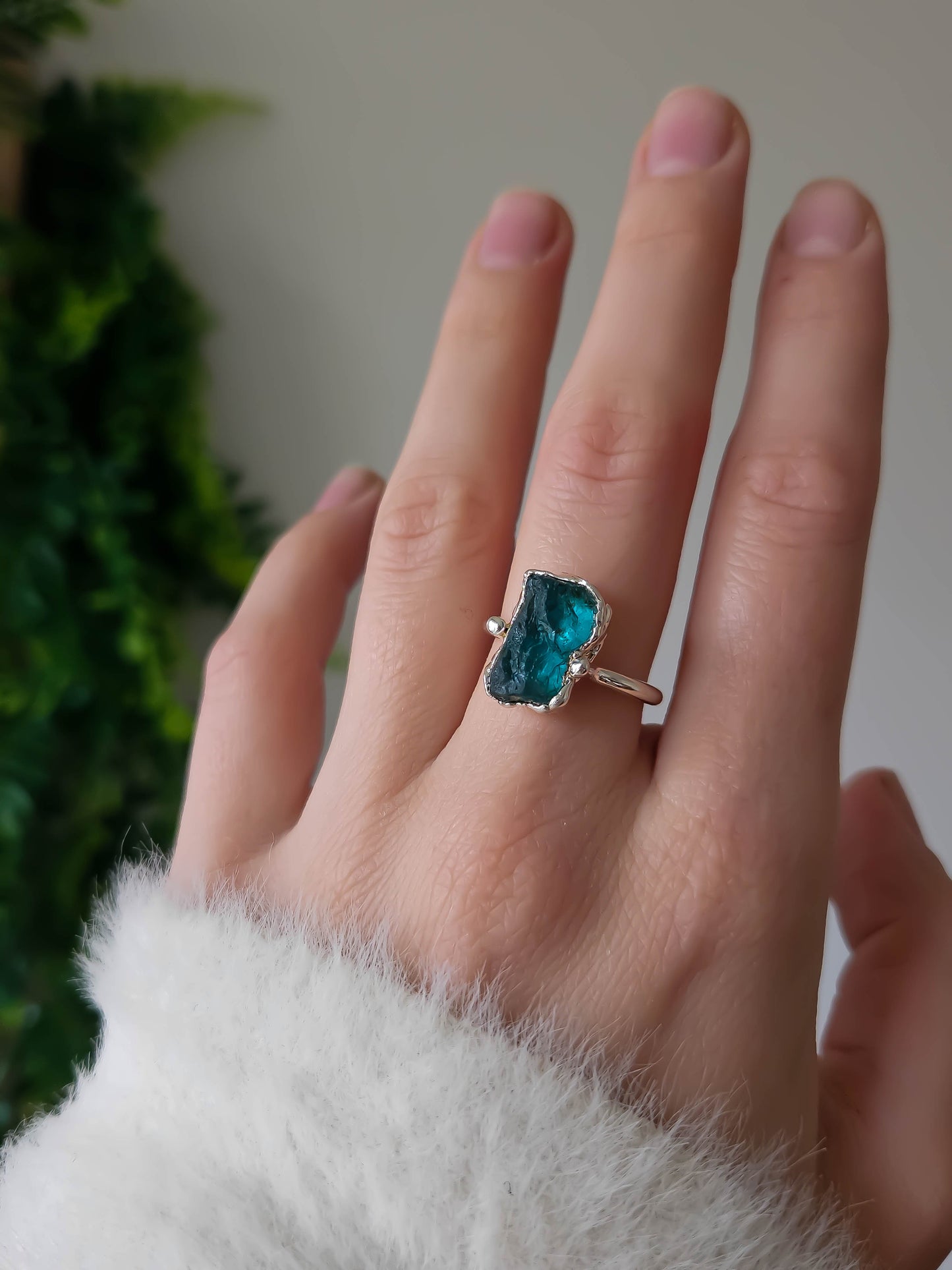 Bague Apatite T56