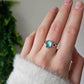 Bague Apatite et Tourmaline rose