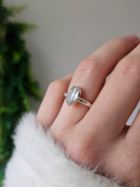 Bague Diamant Herkimer