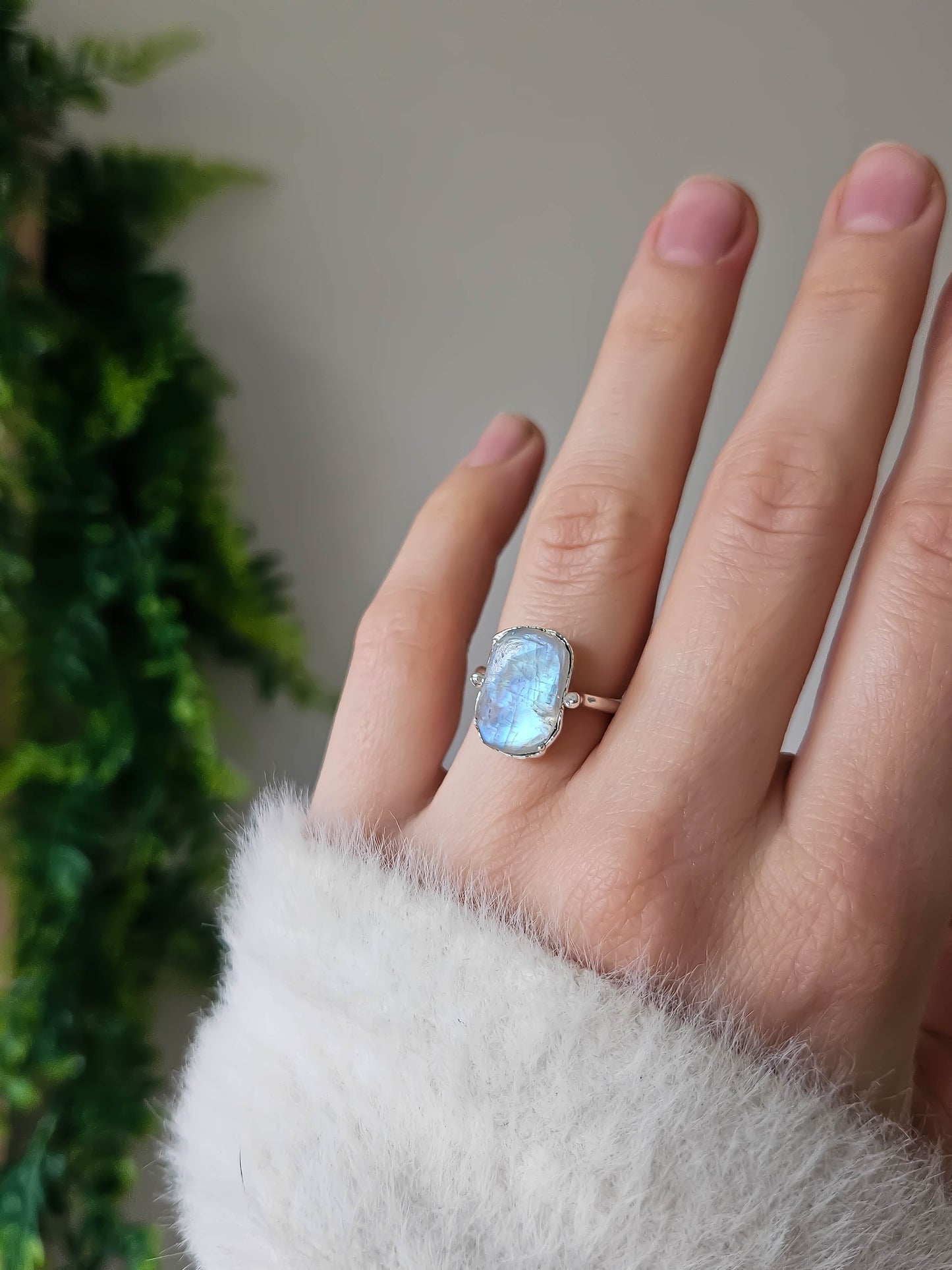 Bague Pierre de lune T49