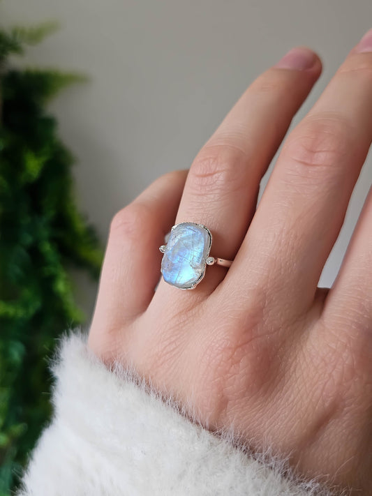 Bague Pierre de lune T49