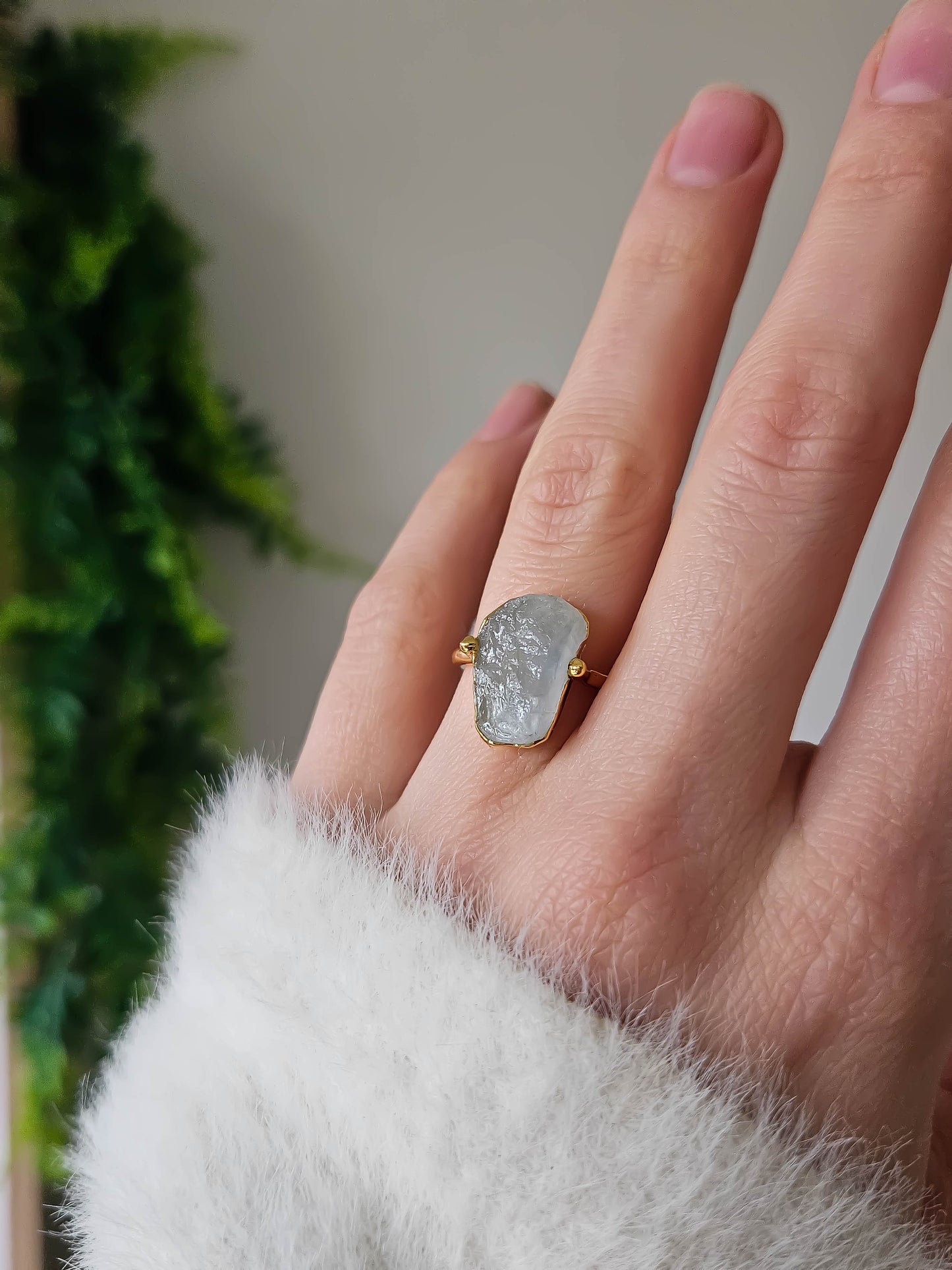 Bague Pierre de lune T50