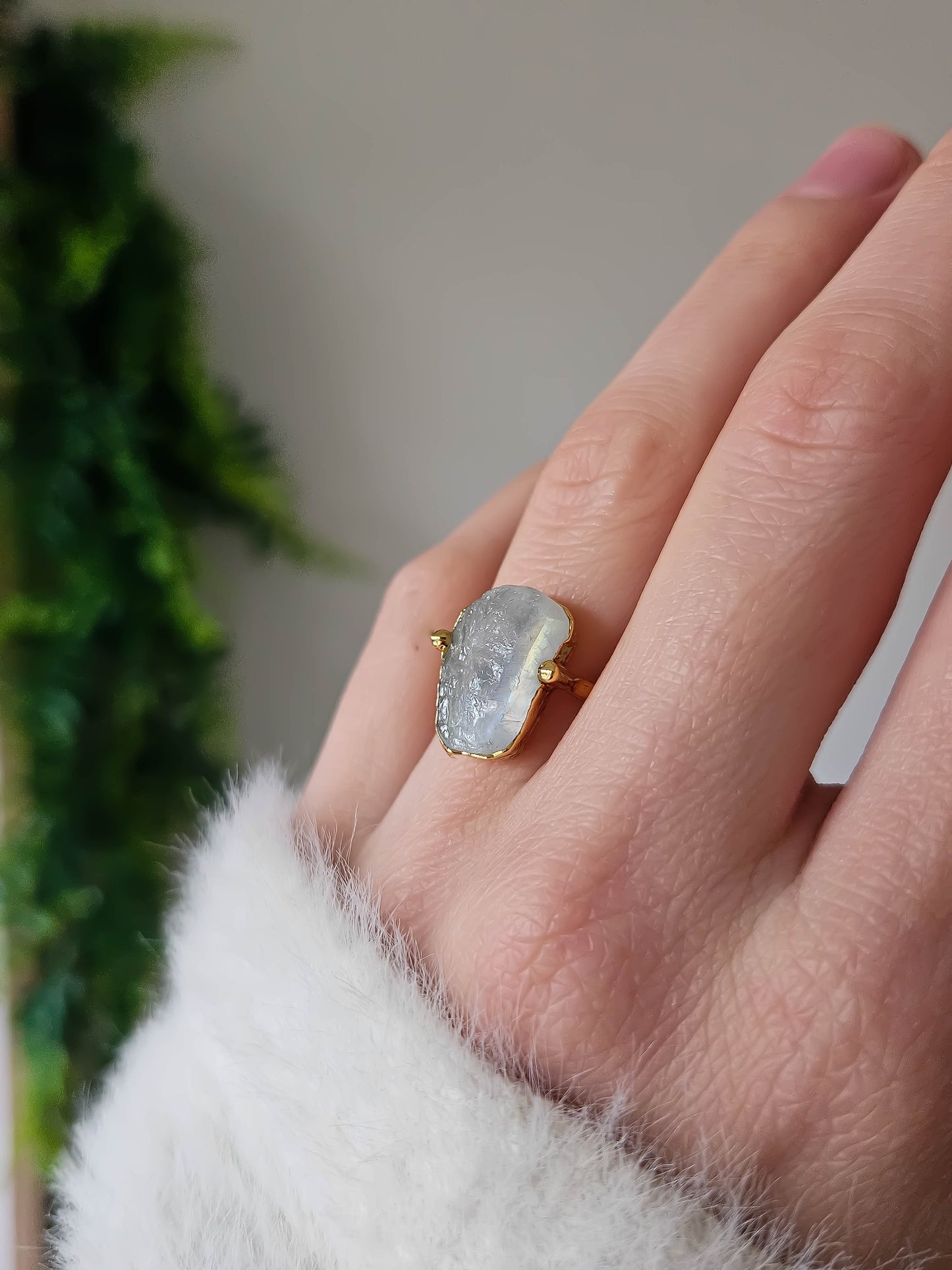 Bague Pierre de lune T50