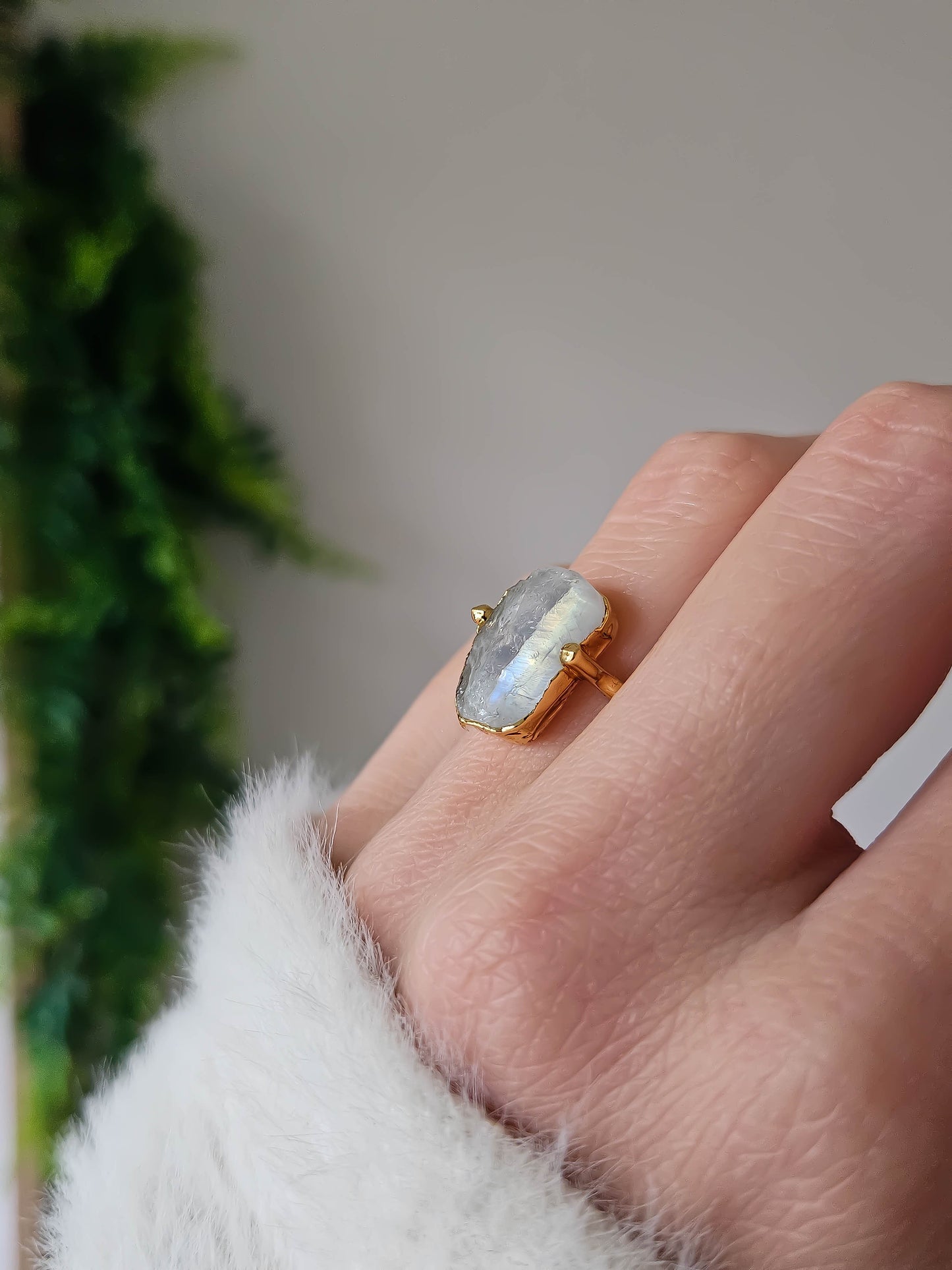 Bague Pierre de lune T50