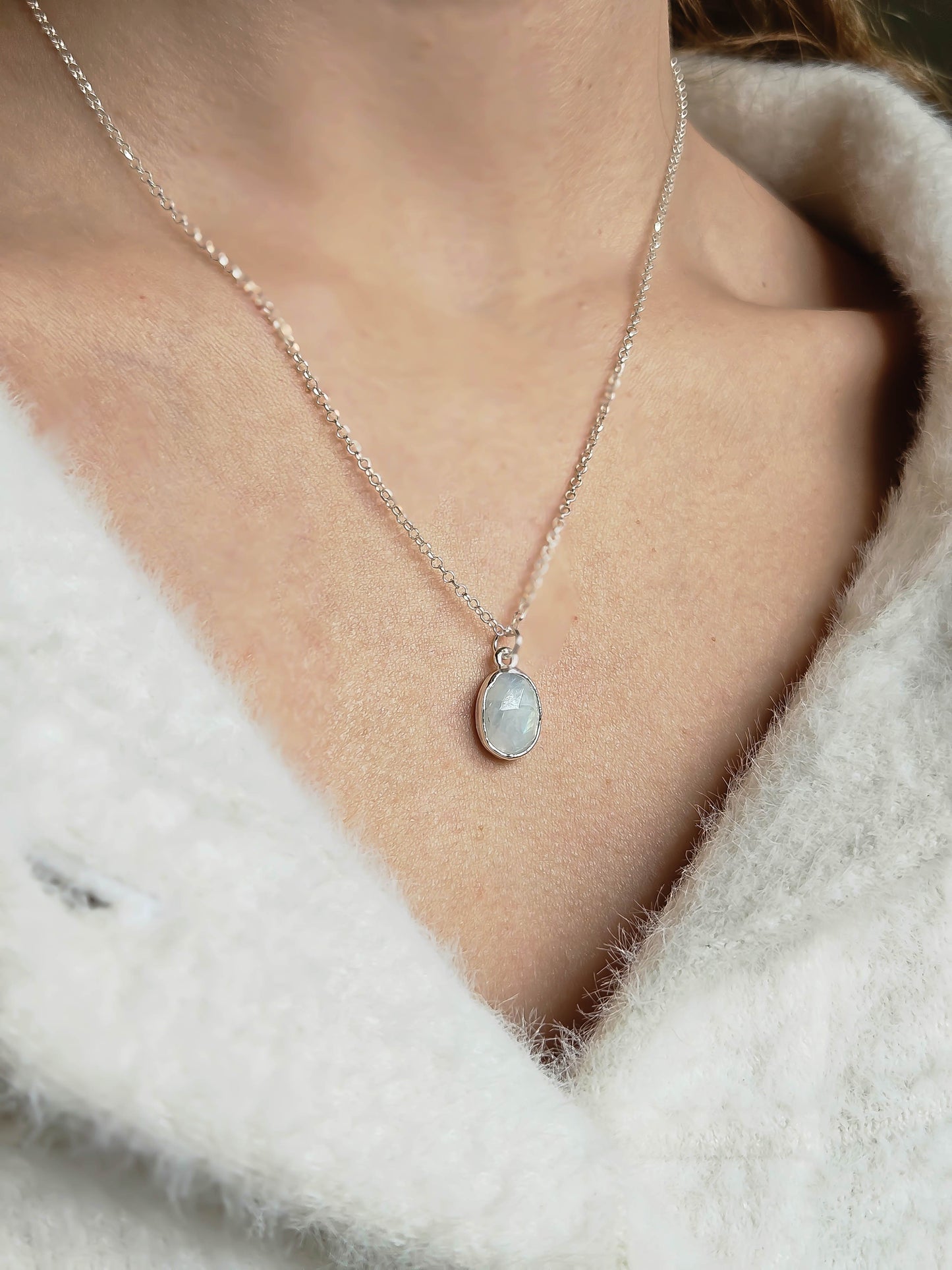 Collier Pierre de lune