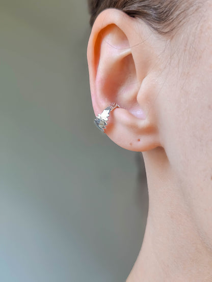 Earcuffs argentés