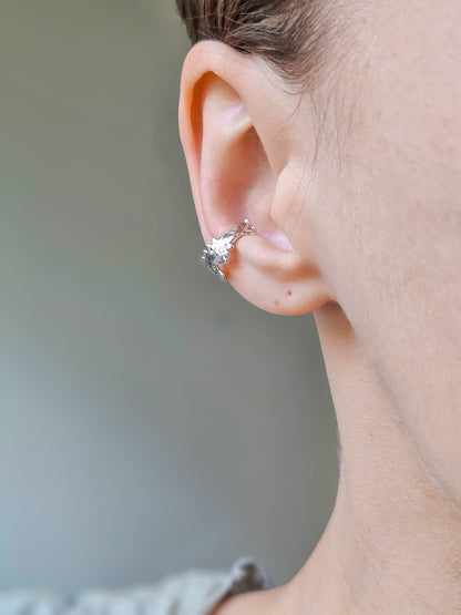 Earcuffs argentés
