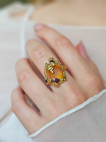 Bague Récif, Or