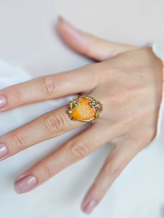 Bague Récif, Or