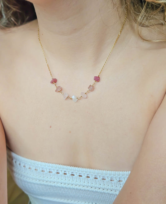 Ras du cou vitaminé, rose