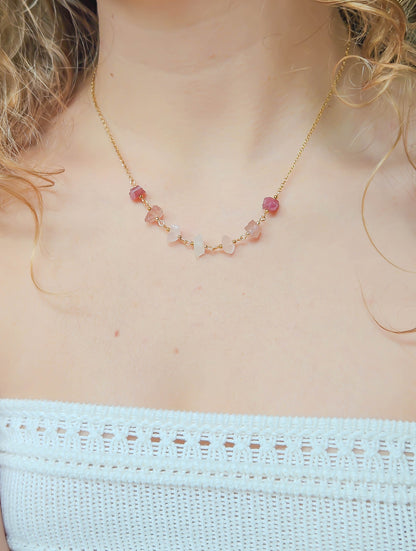 Ras du cou vitaminé, rose