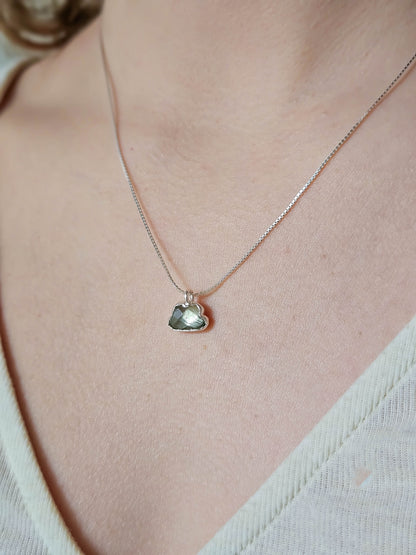 Collier nuage, Argent