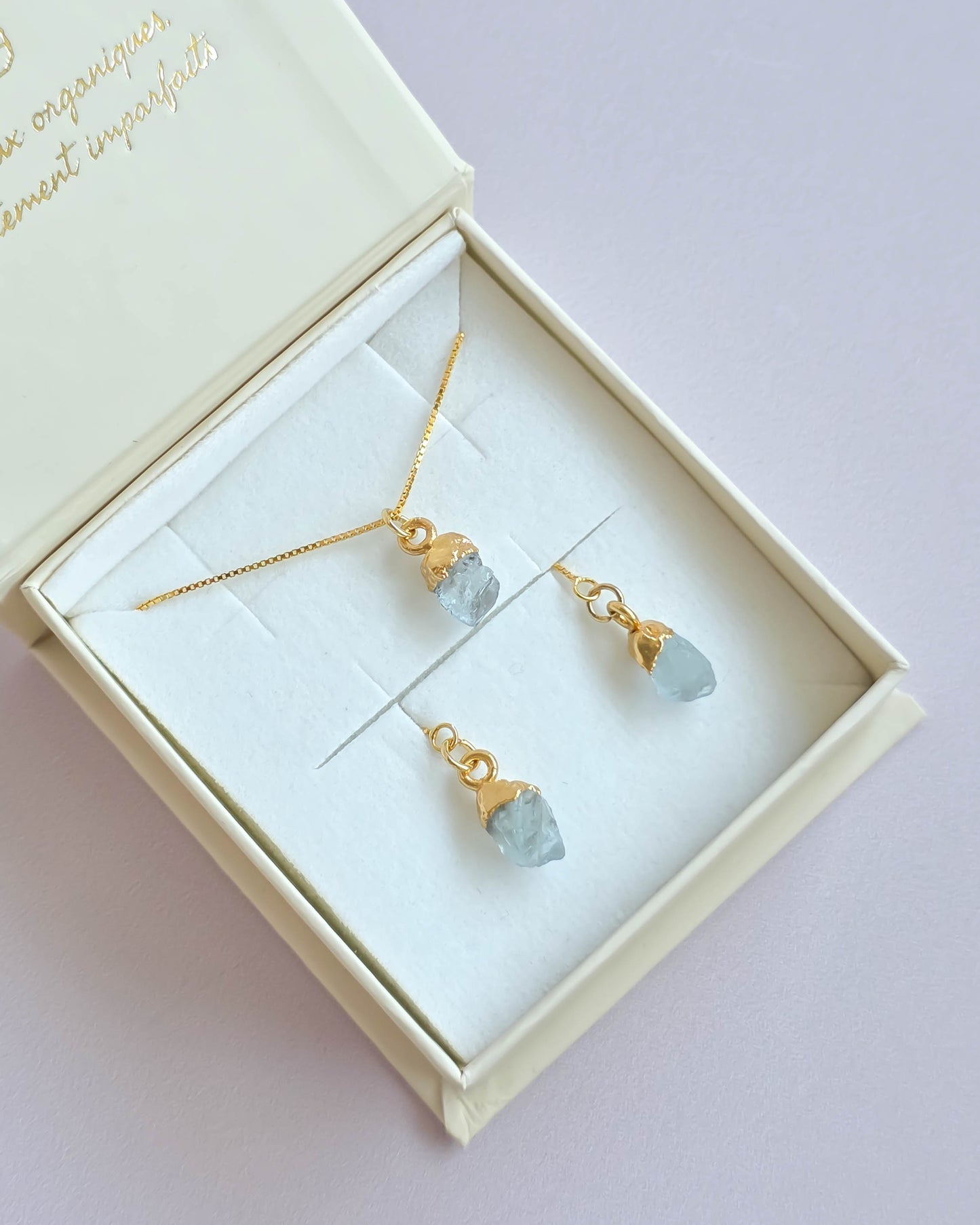 Parure signature ∣ Coffret 2 Bestsellers collier + boucles d'oreilles