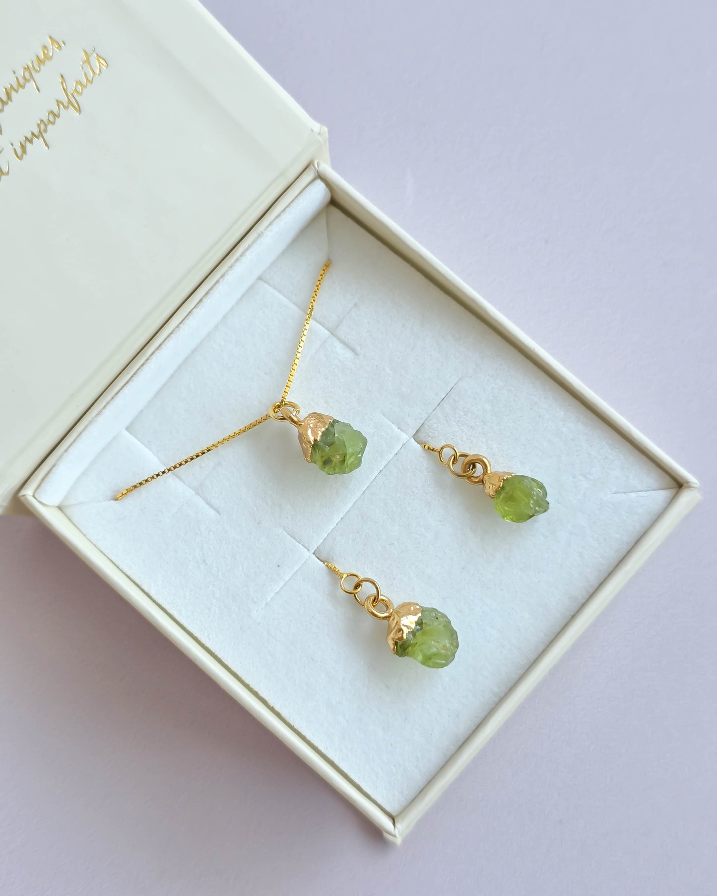 Parure signature ∣ Coffret 2 Bestsellers collier + boucles d'oreilles