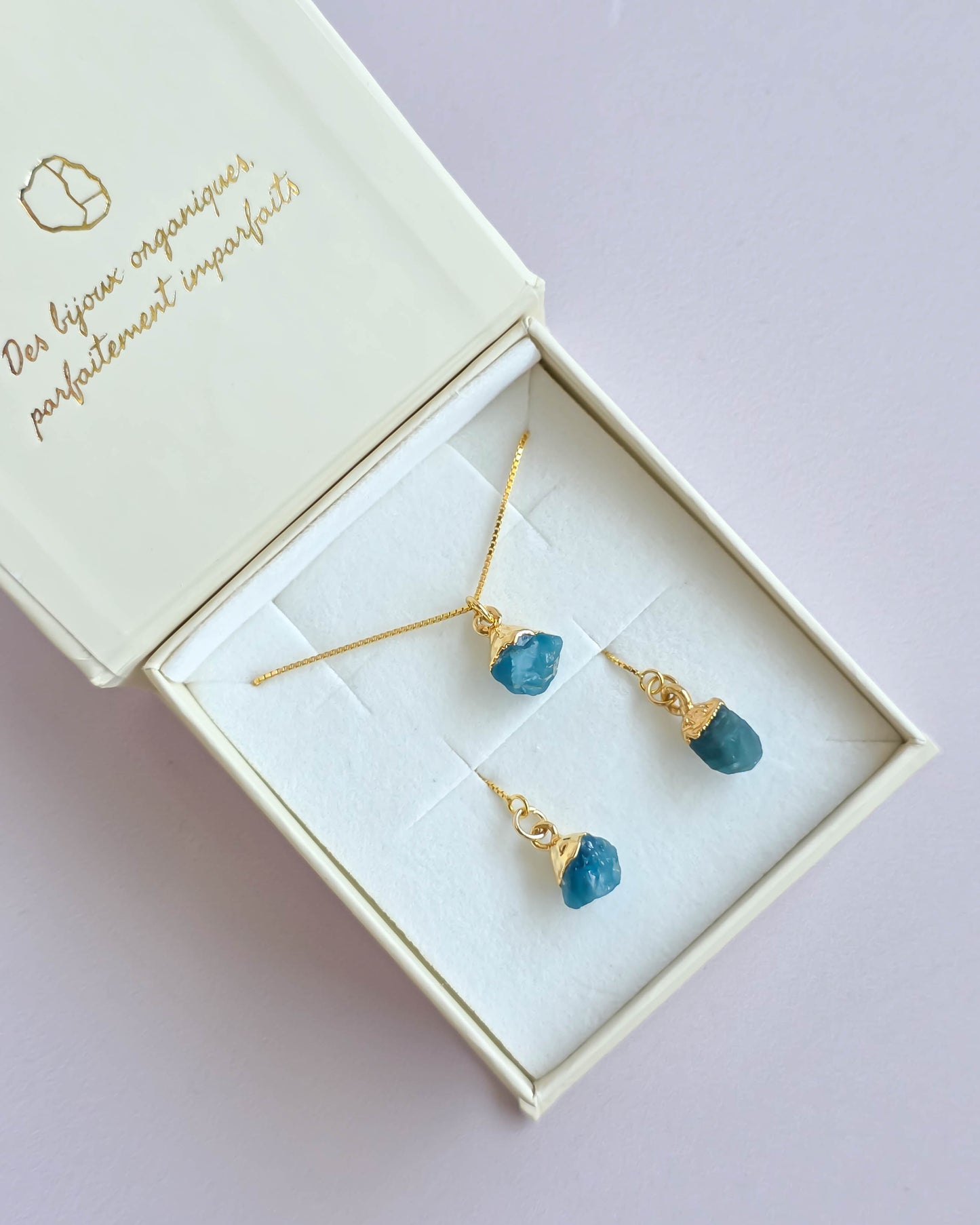 Parure signature ∣ Coffret 2 Bestsellers collier + boucles d'oreilles